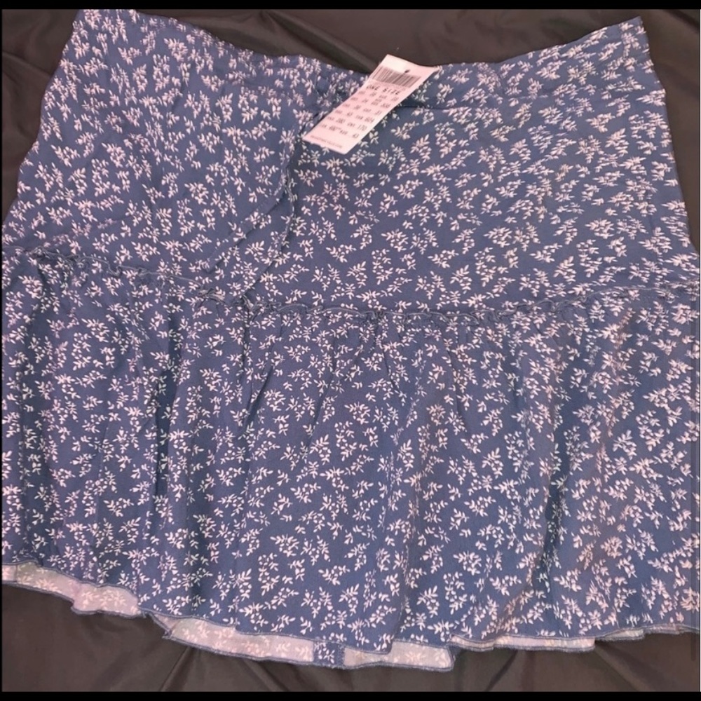 BNWT blue floral kenzo brandy melville skirt SOLD
